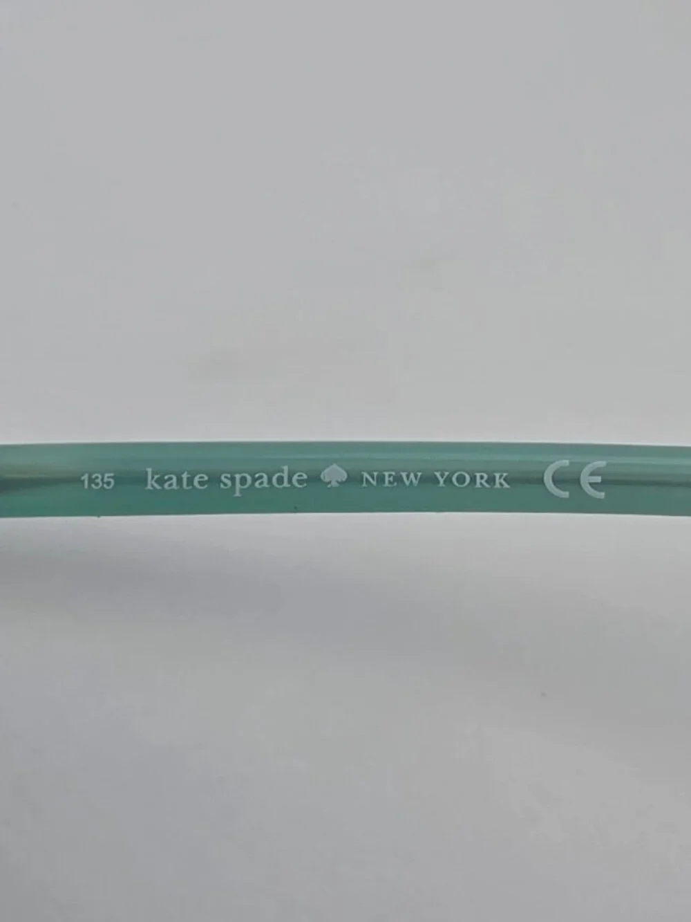 Kate Spade New York Agenta Black Mint Teal Cat Eye Eyeglasses Frame w/ Case 50mm